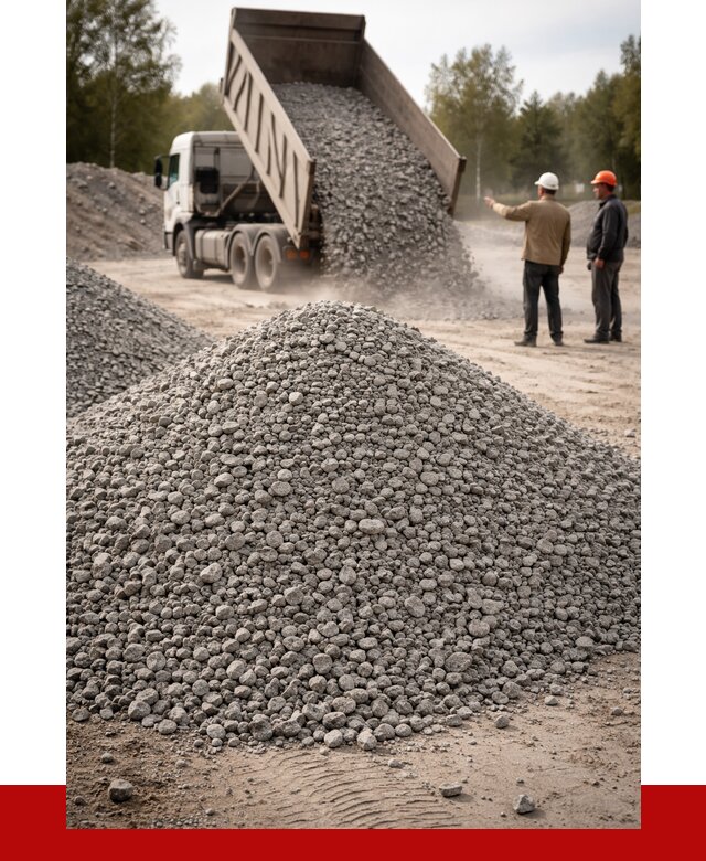 Гранитный щебень фракция 0-5 в Карасуке от 2946 руб ПРОНЕРУДКск