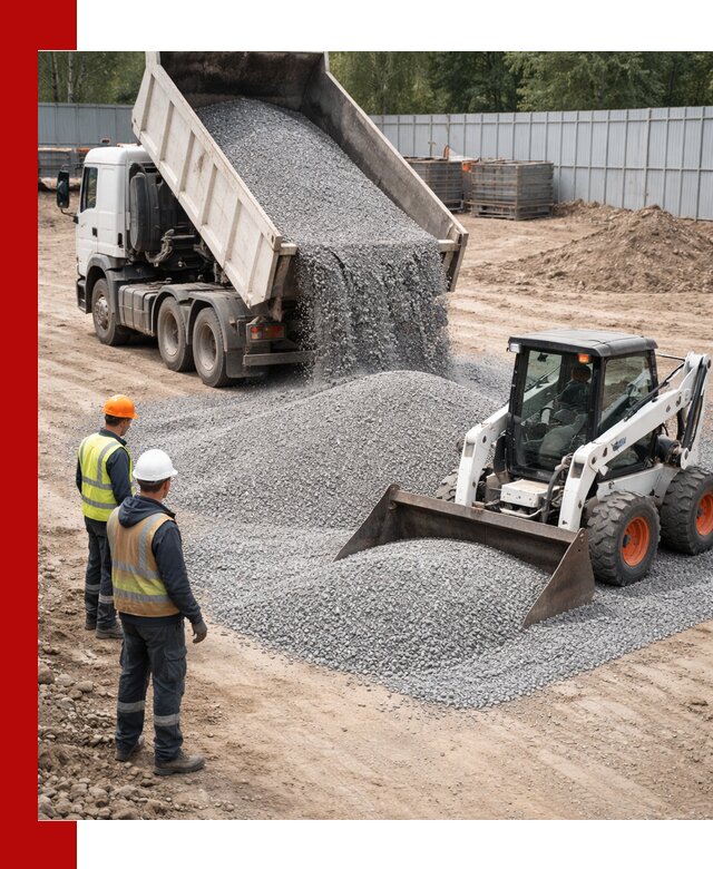 Доставка и продажа гранитного щебня фракции 0-5 в Карасуке