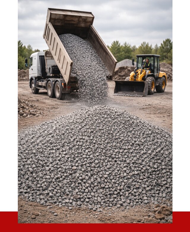 Гранитный щебень фракция 5-10 в Карасуке от 3250 | ПРОНЕРУДКск