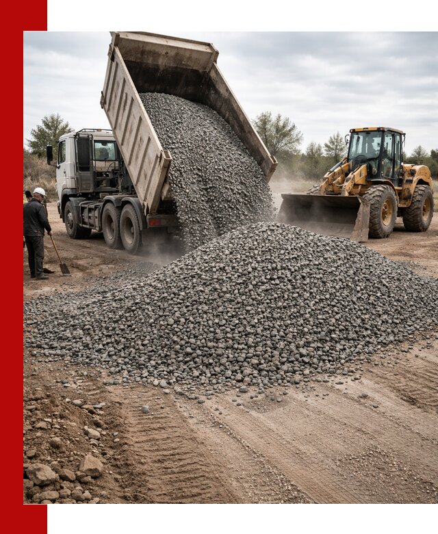 Гранитный щебень фракция 10-20 с доставкой в Карасуке