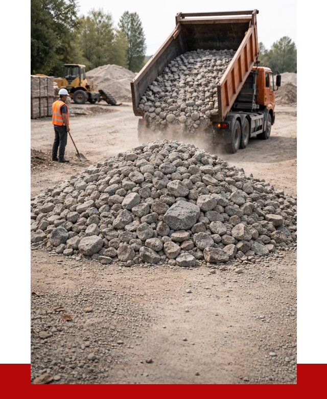 Гранитный щебень фракция 70-150 в Карасуке от 1676 | ПРОНЕРУДКск