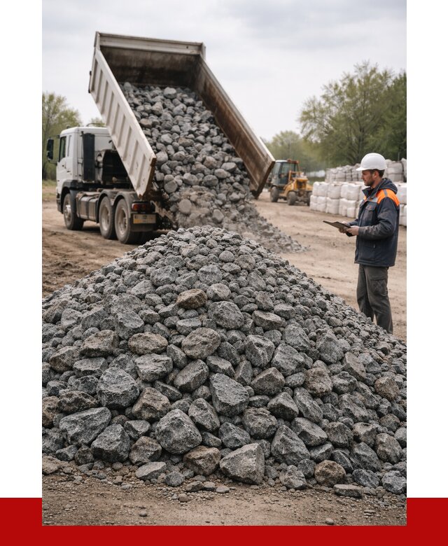 Гранитный щебень фракция 100-200 в Карасуке от 4266 р. ПРОНЕРУДКск