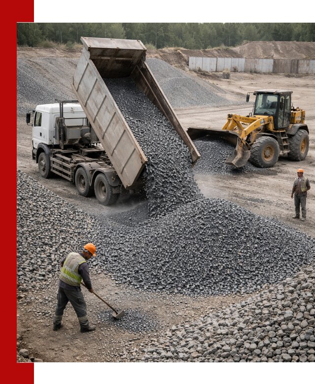 Щебень габбро-диабаз фр. 5-20 с доставкой в Карасуке