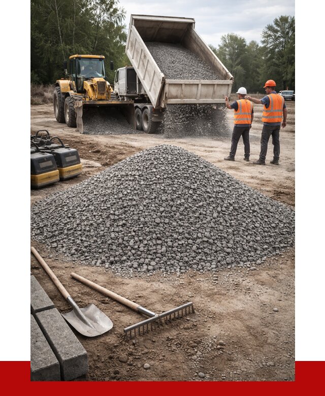 Гравийный щебень купить в Карасуке от 2235 р. ПРОНЕРУДКск