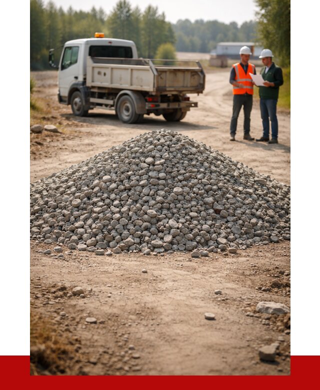 Гравийный щебень фракция 20-40 в Карасуке от 1219 р. | ПРОНЕРУДКск