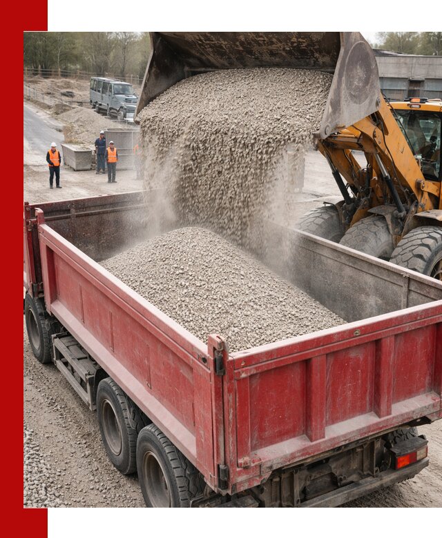 Купить известняковый щебень фракции 0-5 с доставкой в Карасуке