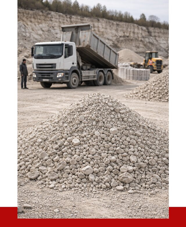 Известняковый щебень фракция 5-20 в Карасуке, 4266 р. ПРОНЕРУДКск