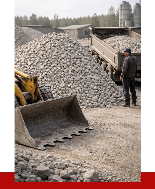 Известняковый щебень фракция 40-70 в Карасуке от 4266 р. | ПРОНЕРУДКск