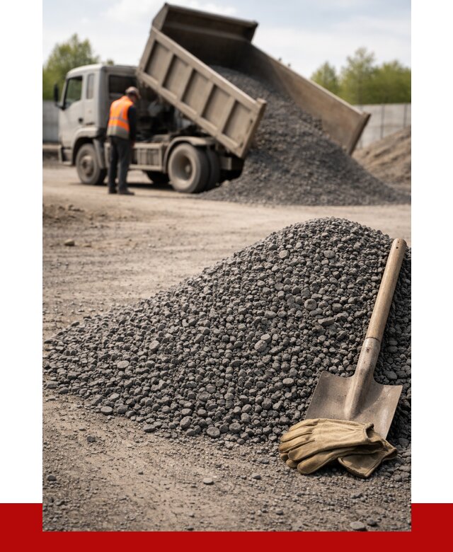 Шлаковый щебень фракция 5-20 в Карасуке от 1828 р. ПРОНЕРУДКск