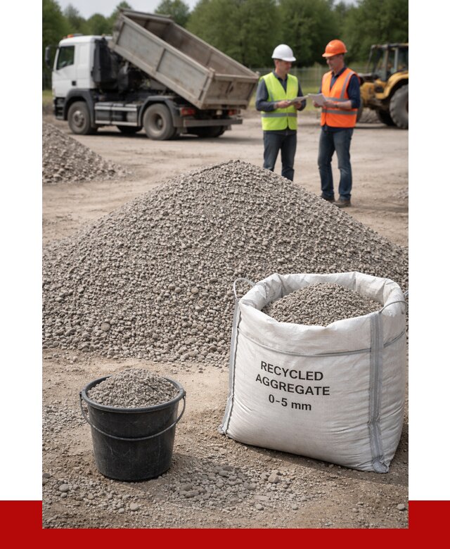 Вторичный щебень фракция 0-5 в Карасуке от 1625 р. ПРОНЕРУДКск