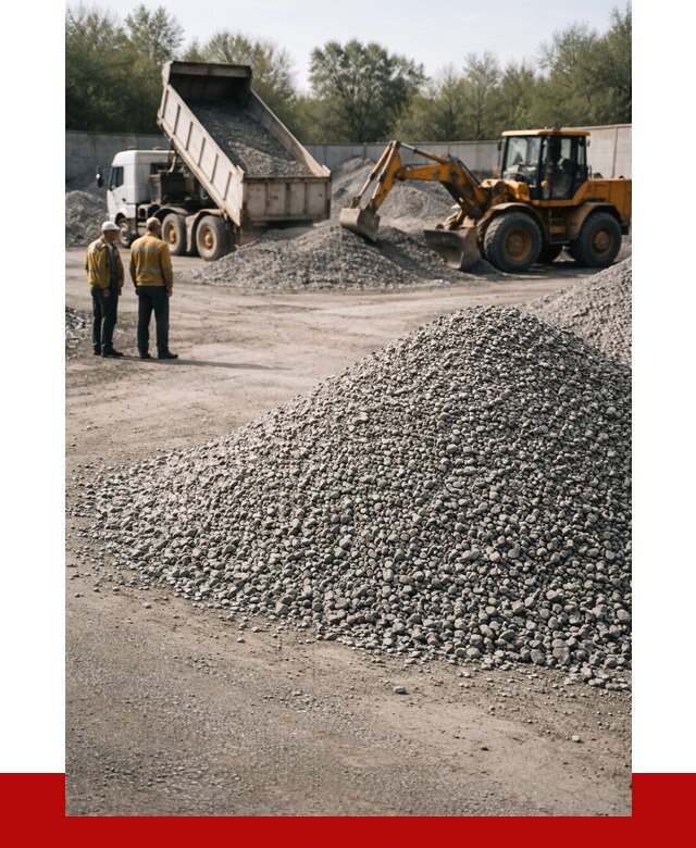 Вторичный щебень фр. 5-20 в Карасуке от 1625 р. - ПРОНЕРУДКск