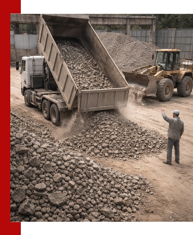 Вторичный щебень фракция 20-40 с доставкой в Карасуке