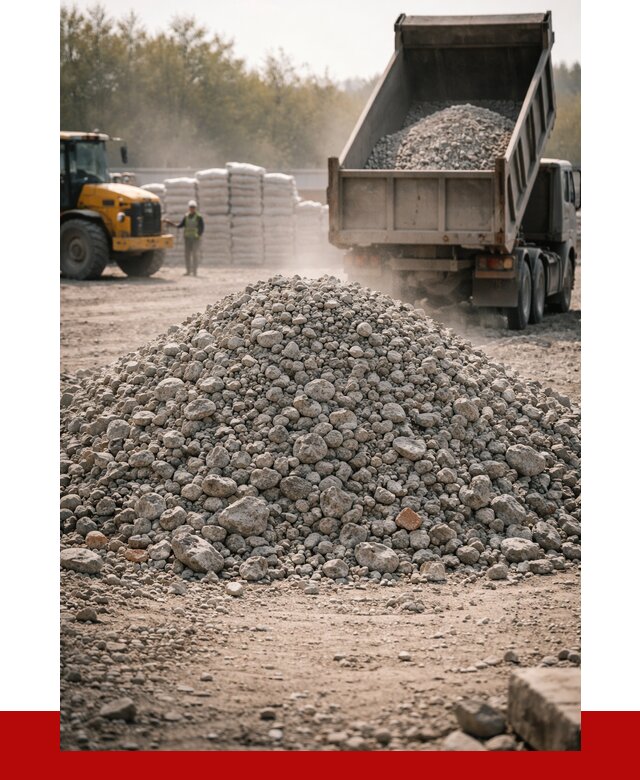 Вторичный щебень фракция 70-150 в Карасуке от 1422 р. | ПРОНЕРУДКск