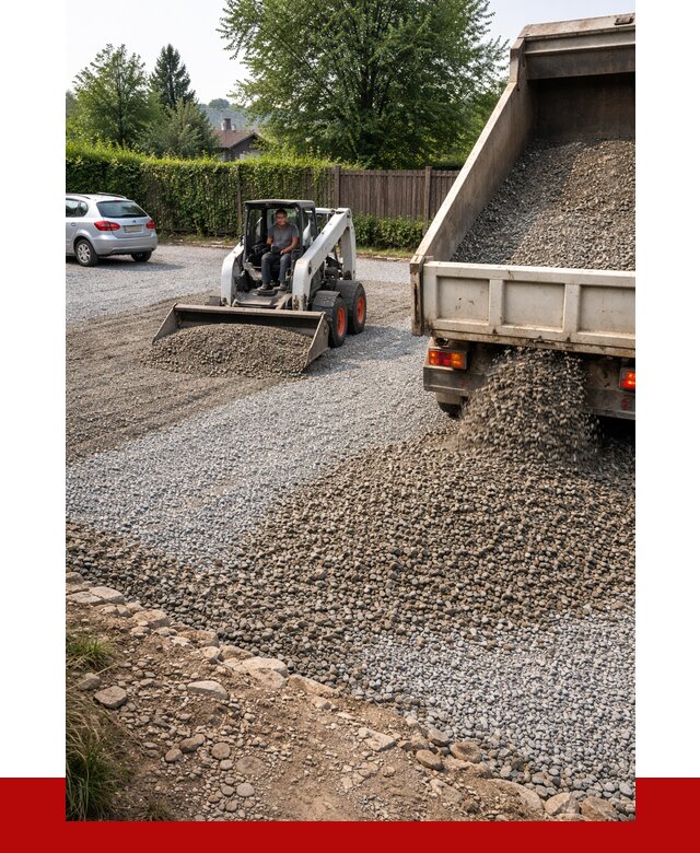 Щебень для парковки в Карасуке с доставкой от 1219 р.| ПРОНЕРУДКск