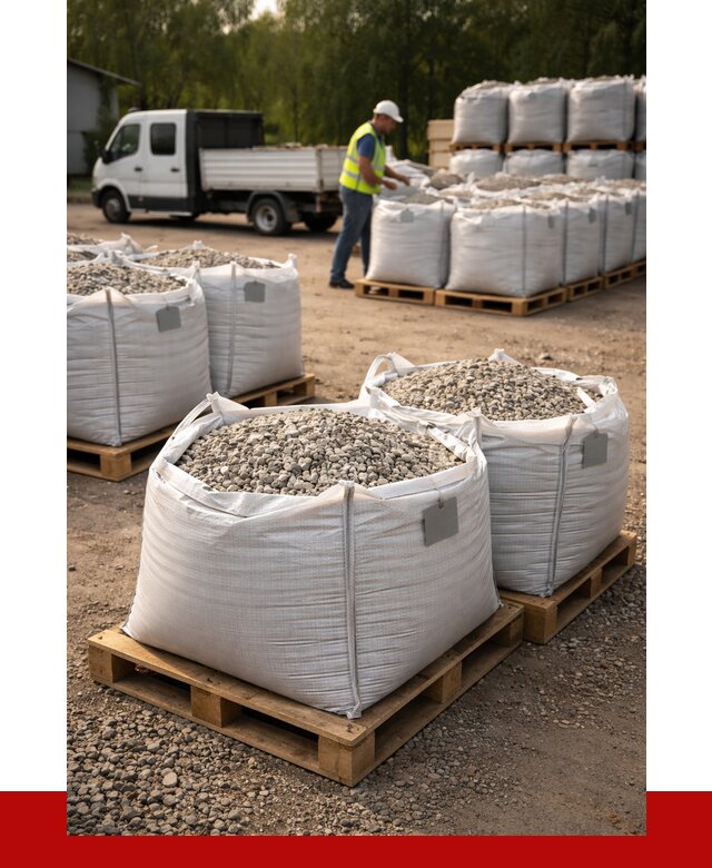 Щебень в мешках с доставкой в Карасуке от 4266 р. | ПРОНЕРУДКск