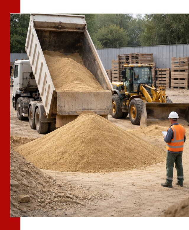 Доставка карьерного мелкозернистого песка в Карасуке
