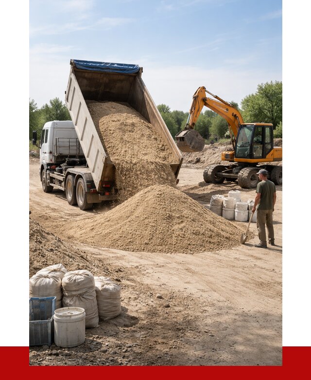 Купить речной песок в Карасуке от 1219 р. за куб | ПРОНЕРУДКск