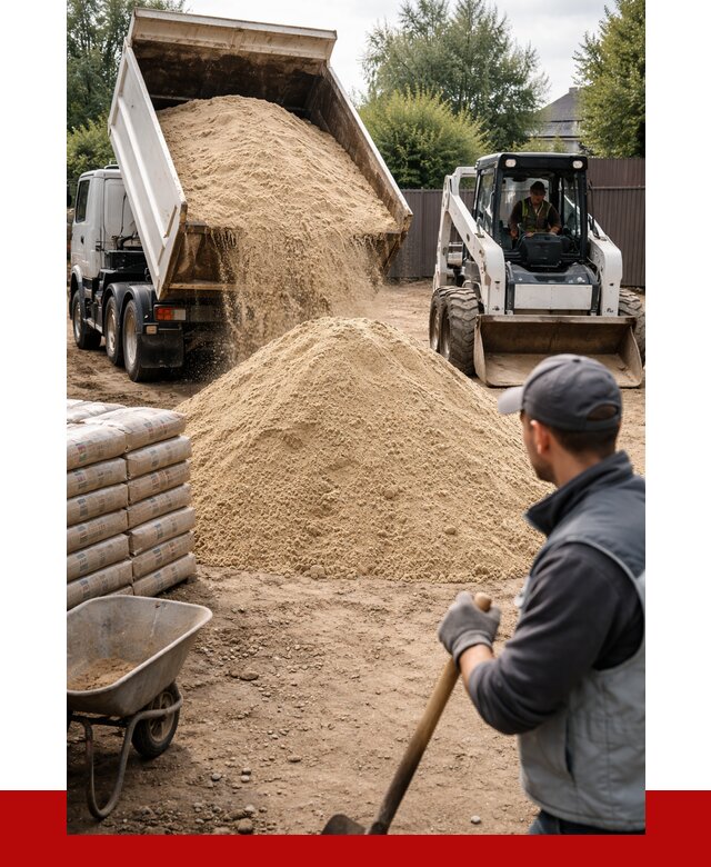 Мытый речной песок с доставкой в Карасуке от 1473 р. | ПРОНЕРУДКск