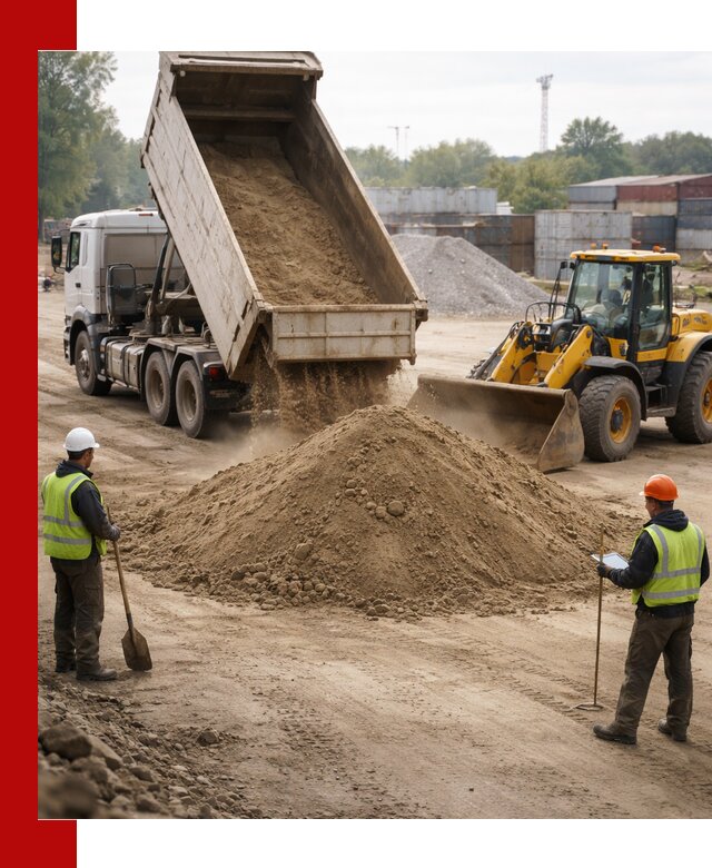 Доставка и продажа пескогрунта оптом и в розницу в Карасуке