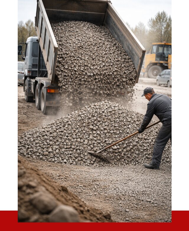 Гравий фракция 20-40 в Карасуке от 2539 р. доставка | ПРОНЕРУДКск