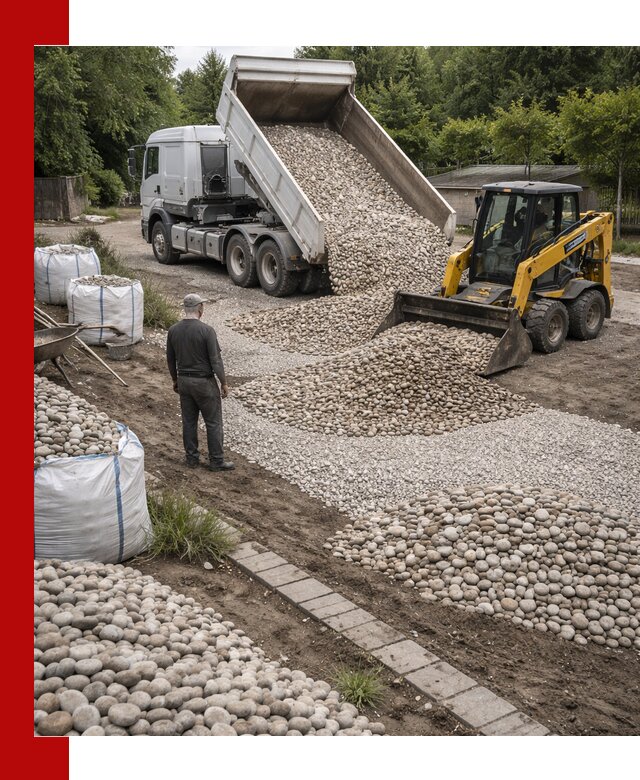 Доставка морской гальки оптом и в розницу в Карасуке