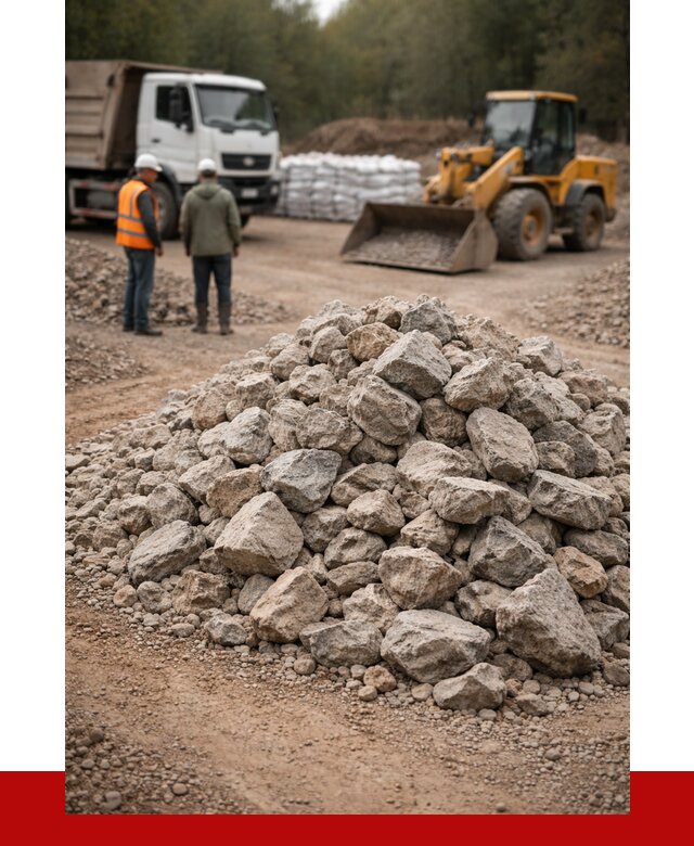 Купить бутовый камень с доставкой в Карасуке от 2336 р. | ПРОНЕРУДКск