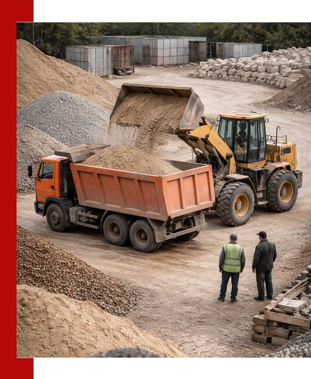 Доставка сыпучих смесей и смесей для стройки в Карасуке