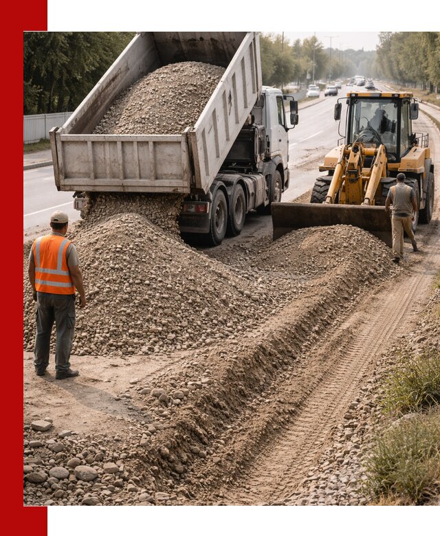 Опгс для устройства дорог и подсыпки в Карасуке