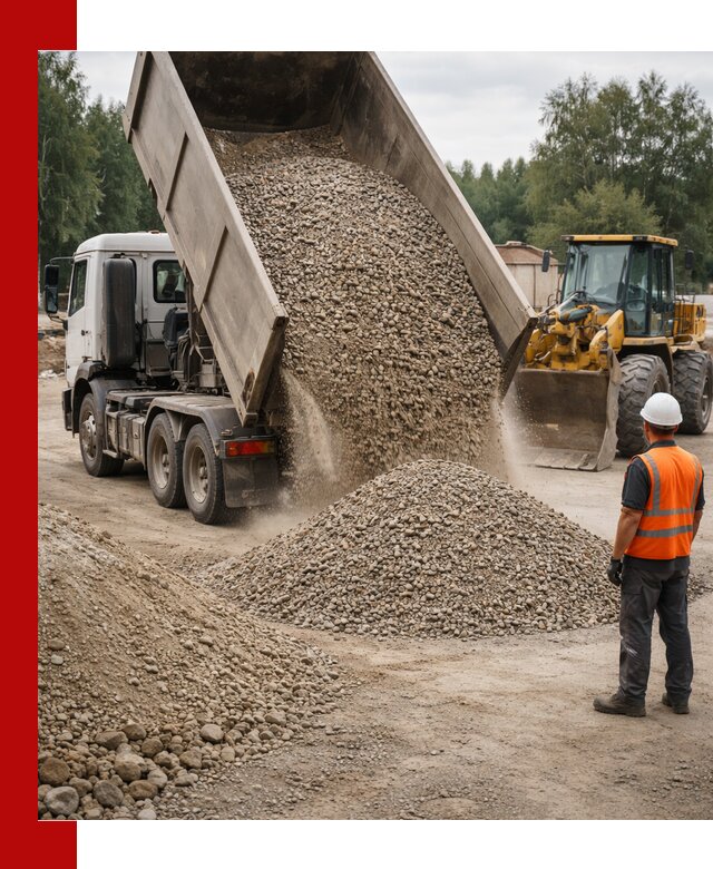 Доставка щпс в Карасуке — щебеночно-песчаная смесь под заборы и дорожки