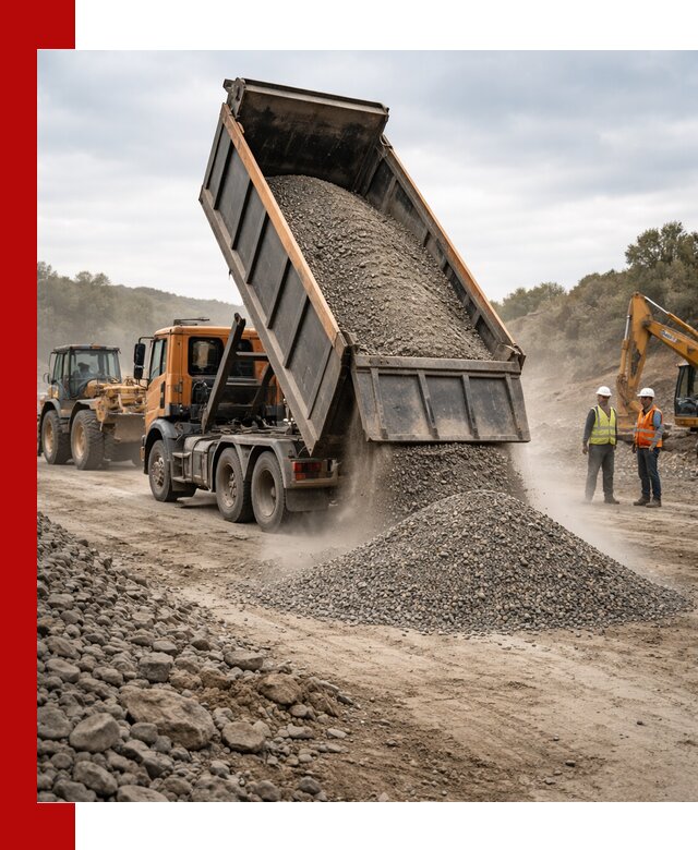 Щебёночно-песчаная смесь ЩПС С1 с доставкой в Карасуке