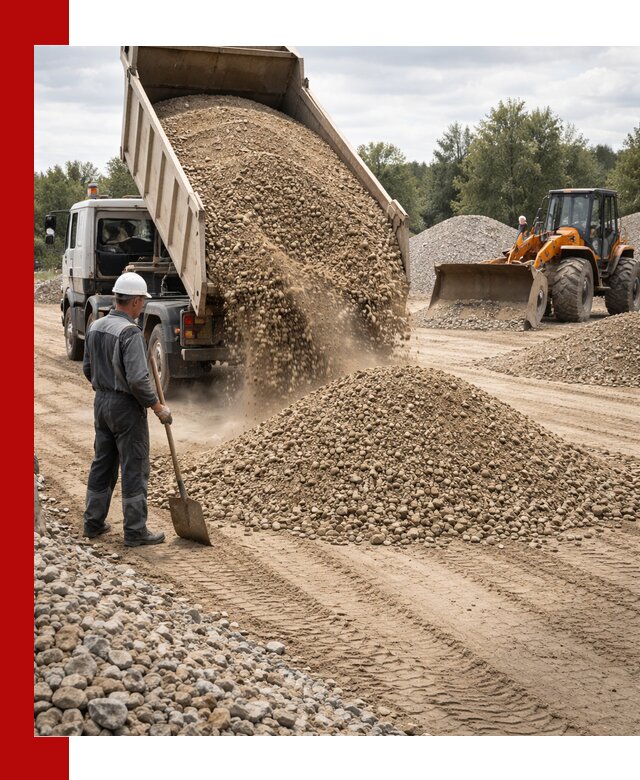 Доставка щпс С3 в Карасуке самосвалами и бортовыми грузовиками