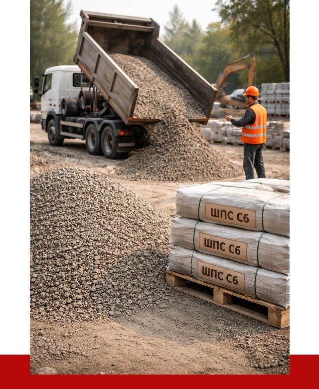 ЩПС С6 в Карасуке с доставкой от 2235 р. за куб | ПРОНЕРУДКск