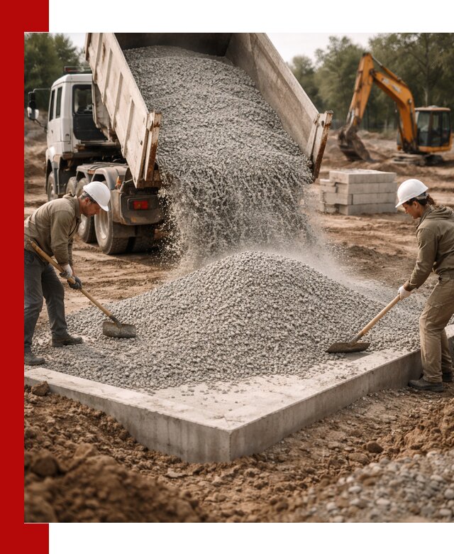 Доставка и продажа отсева для бетона в Карасуке