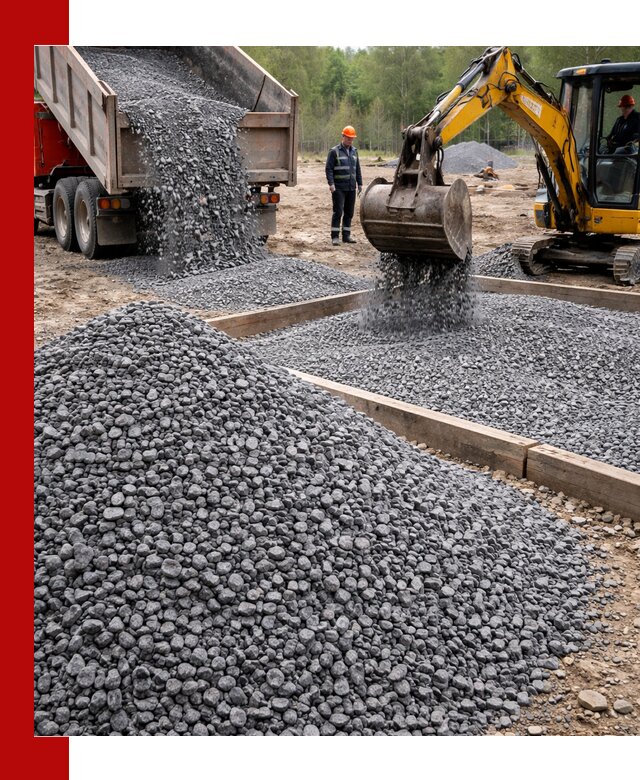 Купить гранитную крошку фракции 10-20 в Карасуке