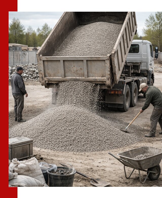 Керамзит фракция 0-5: доставка и продажа в Карасуке