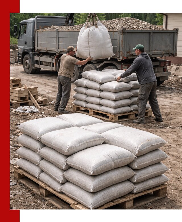 Керамзит в мешках с доставкой в Карасуке от компании-поставщика