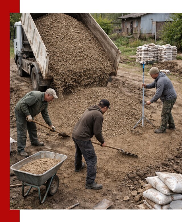 Керамзитовый песок с доставкой в Карасуке оптом и в розницу