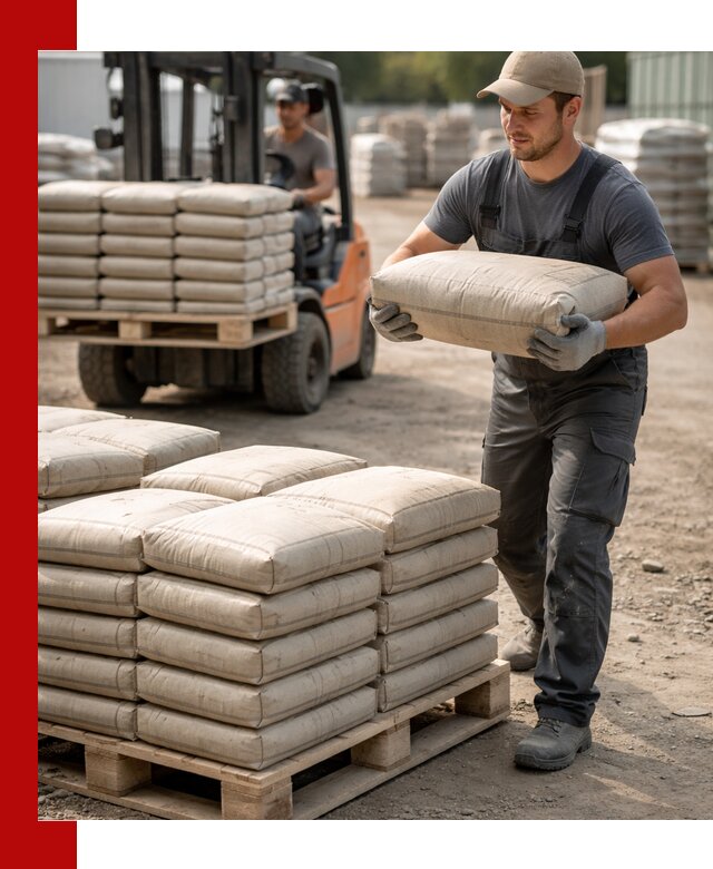 Доставка цемента в мешках оптом и в розницу в Карасуке