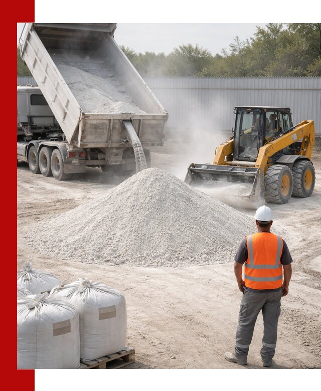 Доставка и продажа известняковой муки в Карасуке