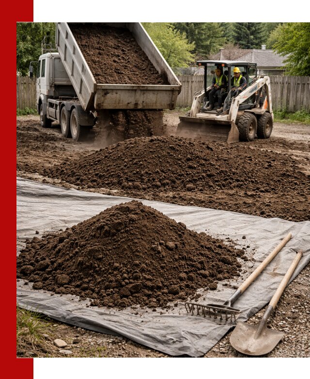 Грунт для отсыпки участка с доставкой в Карасуке