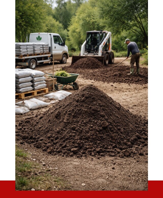 Грунт для озеленения с доставкой в Карасуке от 1828 р. | ПРОНЕРУДКск