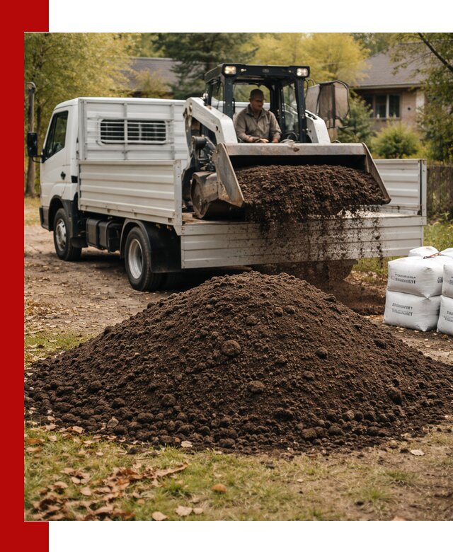 Доставка садовой земли в больших объёмах в Карасуке