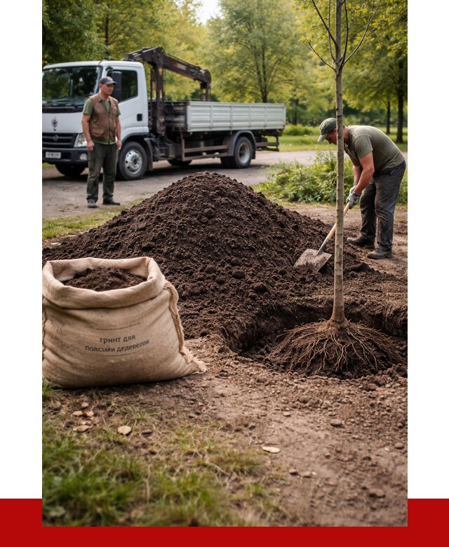 Грунт для посадки деревьев в Карасуке от 1219 р. | ПРОНЕРУДКск