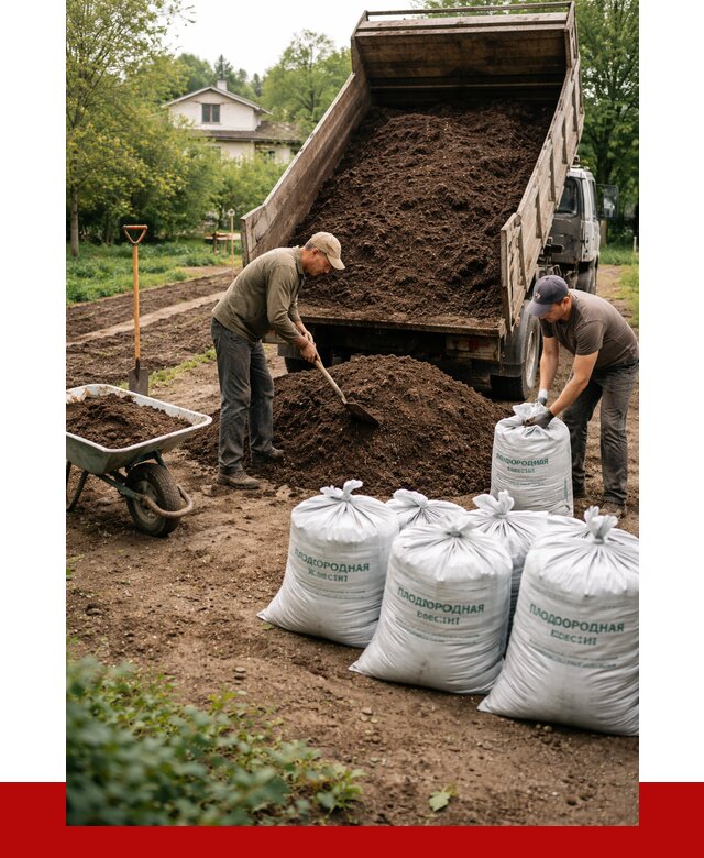 Плодородная смесь в Карасуке от 4266 р./куб с доставкой | ПРОНЕРУДКск