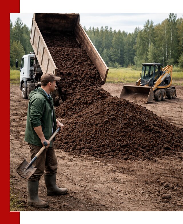 Купить верховой торф с доставкой в Карасуке для садоводства и растений