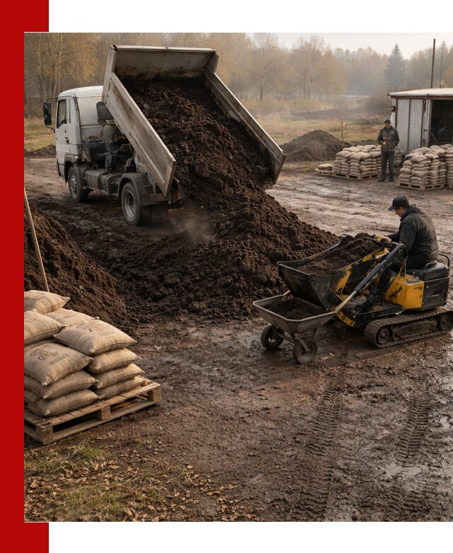 Кислый торф в доставке по выгодным ценам в Карасуке