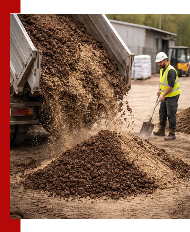 Доставка торфо-песчаной смеси в Карасуке для строительства и озеленения