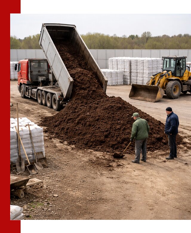 Доставка торфяных смесей оптом и в розницу в Карасуке