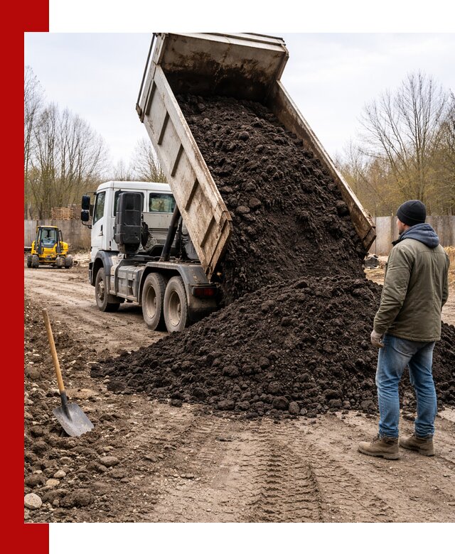 Доставка чернозема навалом в Карасуке быстро и выгодно