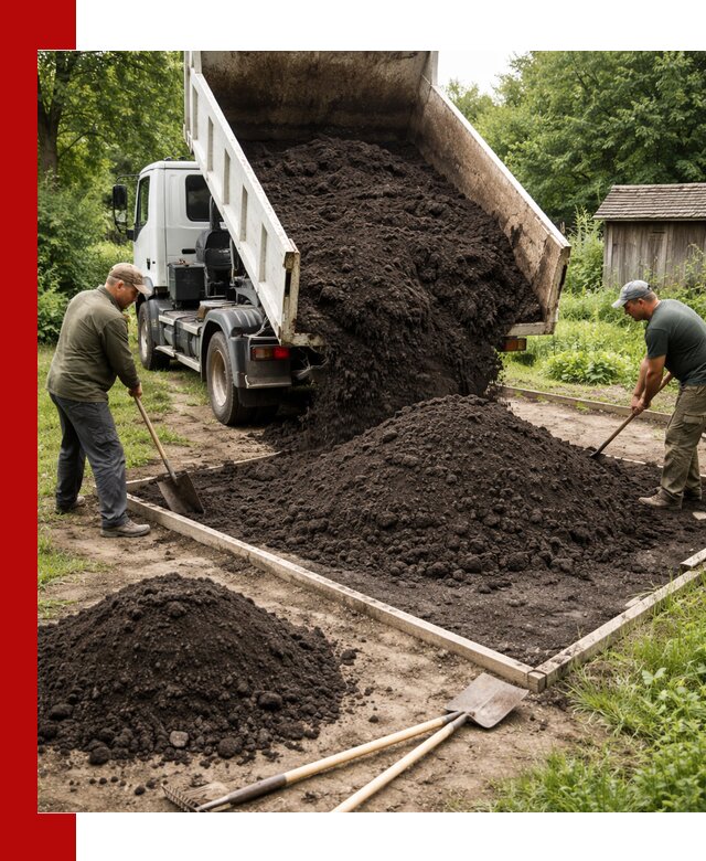 Купить чистый чернозем для огорода с доставкой в Карасуке